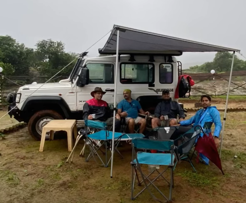 car roof top tent performance in rains