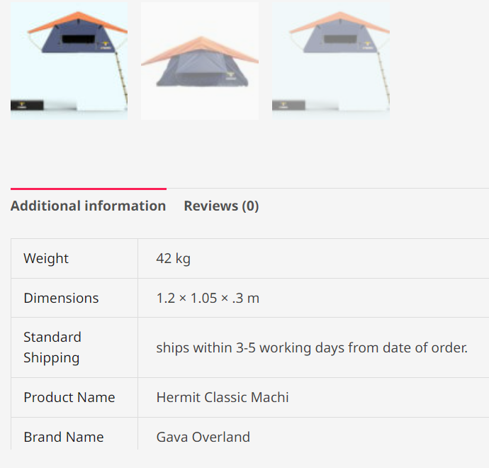 lightweight car roof top tent India