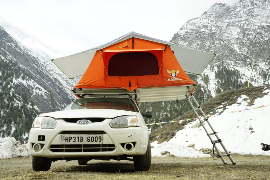 snow load rated car roof top tent
